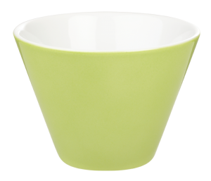 porcelite conic bowls green